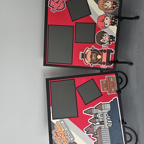 Universal Studios Wizarding World Of Harry Potter 12x12 Handmade Scrapbook Layou - Picture 1 of 3